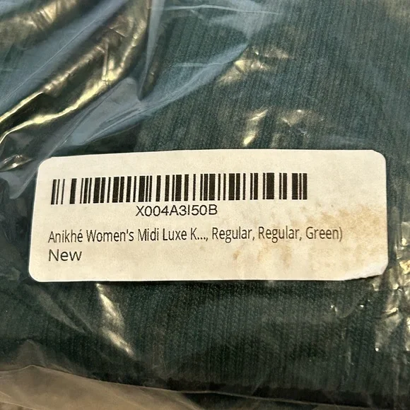 🔥🆕🔥 Anikhe Midi Luxe Sleeveless Dress - Green - Size XL - Picture 8 of 8